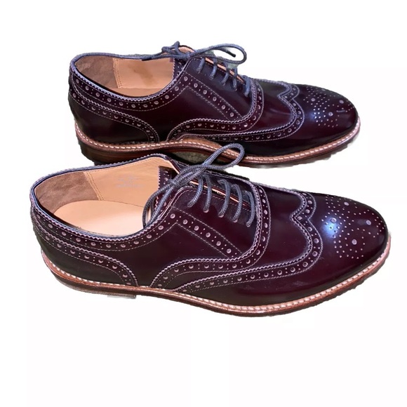 NWOB Allen Edmonds Hendrix Wingtip Oxford Shoes Sz Men’s 8D - Picture 2 of 12